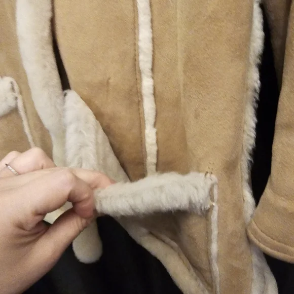 Genuine shirling vintage coat - Picture 11 of 14